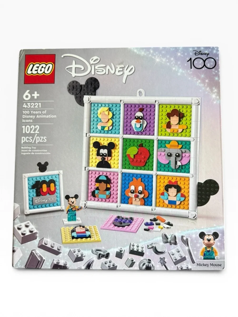 LEGO Disney: 100 Years of Disney Animation Icons - Factory Sealed New In Box